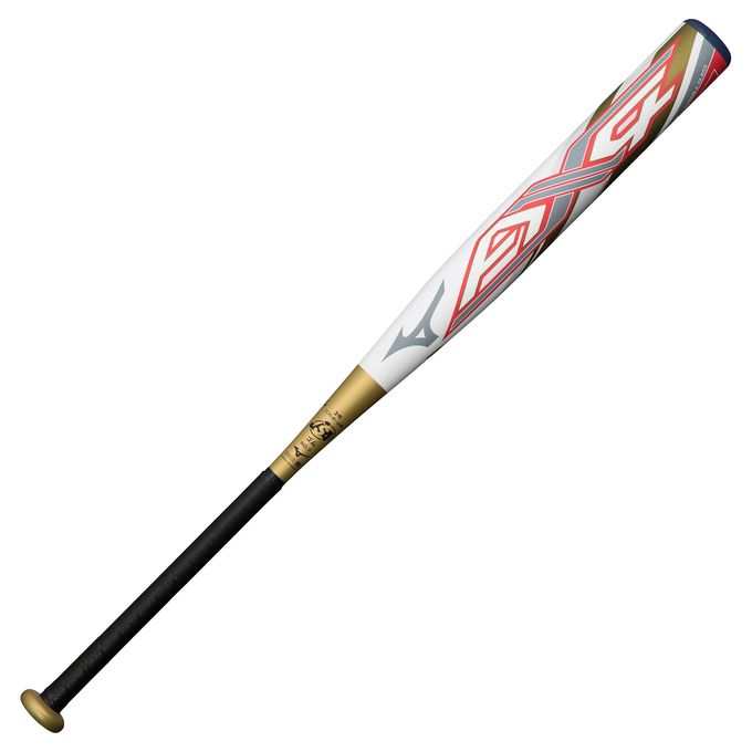 【お得なクーポン発行中】 ミズノ MIZUNO メンズ レディース ソフトボール用 バット ミズノプロ AX4 FRP製 3号/ゴムボール用 AX4 1CJFS326 0150：ホワイト×ゴールド 【2024SS】