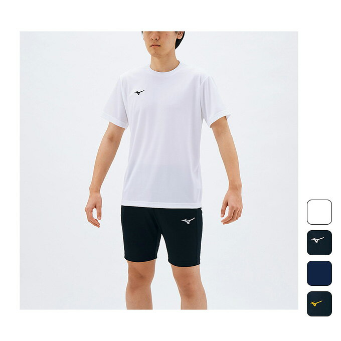 【クーポン発行中】 ミズノ MIZUNO メンズ トレーニングウェア 半袖トップス ナビドライTシャツ 半袖／丸首 32MA1190 【2021SS】