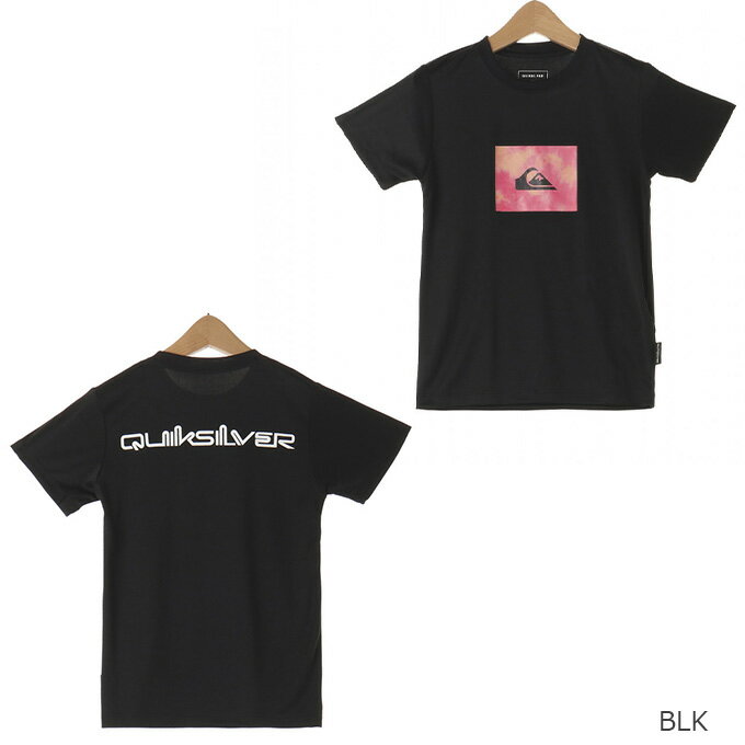 クイックシルバー QUICKSILVER キッズ ジュニア ラッシュガード 半袖 Tシャツ MW BOX SS KIDS KLY221102 【2022SS】