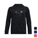 A_[A[}[ UNDER ARMOR WjA {[CY vI[o[ p[J[ UA ARMOUR FLEECE BIG LOGO HOODIE 1379799 y2023FWz