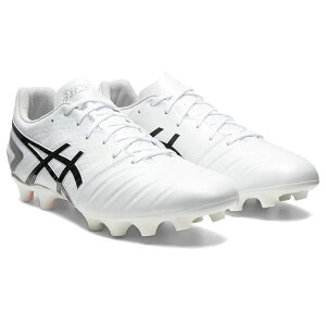 アシックス ASICS メンズ サッカー スパイク 土・天然芝・人工芝 シューズ DS LIGHT 1103A068 100 White/Black 【2022FW】