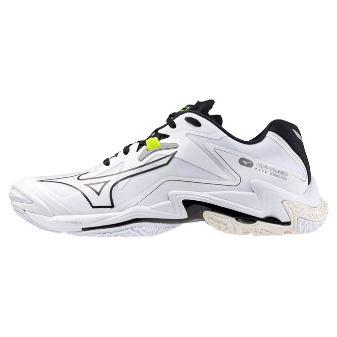 【2,000円OFFクーポン発行中】 ミズノ MIZUNO メンズ レディース バレーボール シューズ WAVE LIGHTNING Z8 V1GA240051 ホワイト×ブラック 【2023FW】