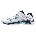 【お得なクーポン発行中】 ミズノ MIZUNO メンズ レディース バレーボール シューズ WAVE LIGHTNING Z8 V1GA240053 ホワイト×...