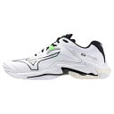 【お得なクーポン発行中】 ミズノ MIZUNO メンズ レディース バレーボール シューズ WAVE LIGHTNINGZ8WIDE V1GA240157 ホワ...