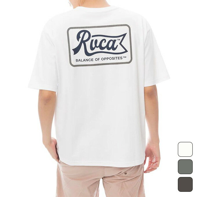 楽天SPOPIA NET SHOP【お得なクーポン発行中】 RVCA ルーカ メンズ カジュアル ウエア トップス 半袖 Tシャツ PEN SCRIPT SS Tシャツ BF041253 【2025SS】
