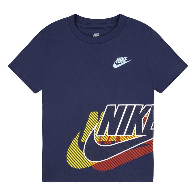 ナイキ NIKE キッズ トドラー スポーツ カジュアルウエア 半袖 トップス FUTURA SIDEWINDER SS TEE 76K546 U90 【2023SS】