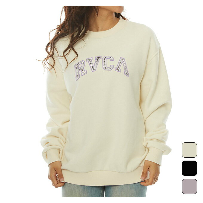 ڤʥݥȯ RVCA 롼 ǥ 奢  ȥåץ ȥ졼ʡ ARCHED PYSON CREW BC0...