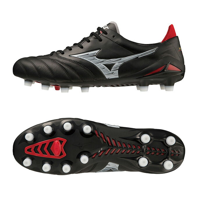 楽天SPOPIA NET SHOP【人気商品】 ■ ミズノ MIZUNO メンズ レディース サッカー スパイク シューズ モレリアネオ 4 JAPAN P1GA233001 ブラック×ホワイト