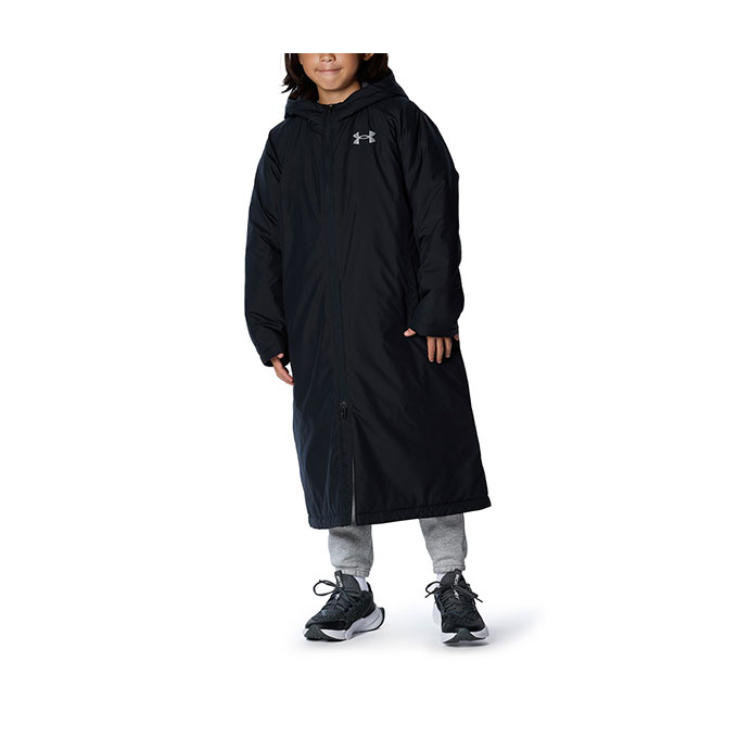 アンダーアーマー UNDER ARMOR ジュニア ボーイズ コート UA INSULATED LONG COAT 1381734 【2023FW】