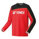 ヨネックス YONEX メンズ レディース テニス バドミントン ウエア 長袖 トップス ユニライトトレーナー 31048 496【2022FW】