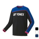 ヨネックス YONEX ジュニア テニス バドミントン ウエア 長袖 トップス ジュニアライトトレーナー 31048J 【2022FW】