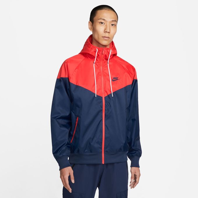 ナイキ NIKE メンズ スポーツウェア アウター フルジップ ウィンドブレーカー ナイキ NSW HE WR ウーブン フーディージャケット DA0002 410 【2022FW】のサムネイル