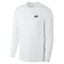 ナイキ NIKE メンズ スポーツ カジュアル ウェア 長袖 トップス ナイキ クラブ L/S Tシャツ AR5194 100 【2023FW】