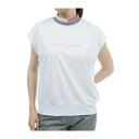 【お得なクーポン発行中】 トミーヒルフィガー TOMMY HILFIGER レディース ゴルフ ウェア Tシャツ フロントロゴ フレンチスリーブモックシャツ T...