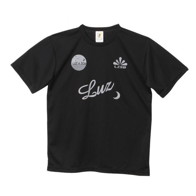 ルースイソンブラ LUZeSOMBRA メンズ レディース フットサル ウェア トップス Tシャツ 半袖シャツ STANDARD PRA-SHIRT F1811023 822 BLKGRY 