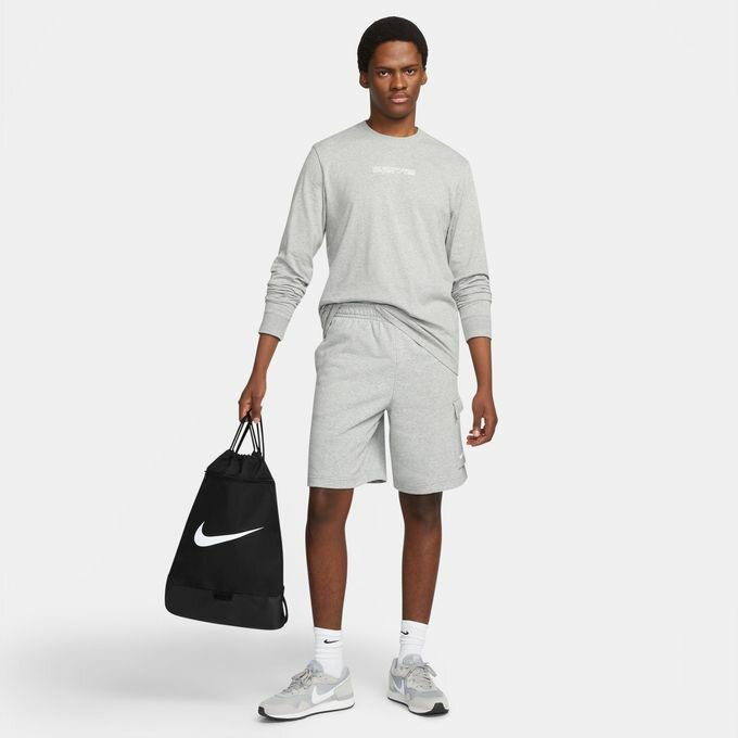 楽天SPOPIA NET SHOP【クーポン発行中】 ナイキ NIKE メンズ レディース フィットネス バッグ ナップサック ブラジリア ドロー ストリング ジム サック 9.5 23L DM3978 010 【2023FW】