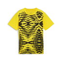 【お得なクーポン発行中】 プーマ PUMA ジュニア サッカー ウエア トップス Tシャツ 半袖 BVB PREMATCH SS ジャージ JR 777603 ...