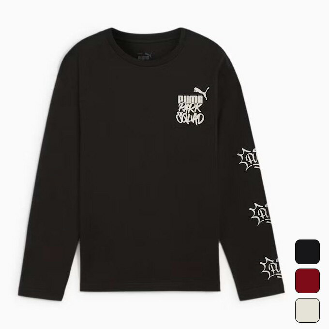 楽天SPOPIA NET SHOP【お得なクーポン発行中】 プーマ PUMA キッズ ジュニア ボーイズ スポーツ カジュアル ウェア トップス 長袖 ESS+ MID 90S LS Tシャツ 684036 【2024FW】