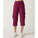 【2,000円OFFクーポン発行中】 ジーフィット G-FIT レディース フィットネス ウェア ボトムス カーゴカプリパンツ GF-N306PP 【2024S...