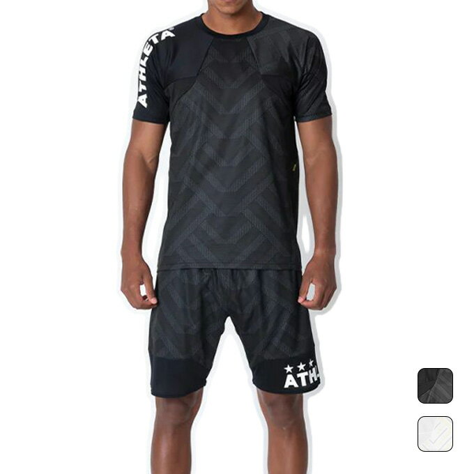 【2,000円OFFクーポン発行中】 アスレタ ATHLETA キッズ ジュニア サッカー フットサル ウェア 半袖 Tシャツ グラフィックプラクティスシャツ(...