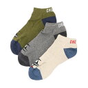 【お得なクーポン発行中】 チャムス CHUMS メンズ レディース アウトドア 靴下 3P Booby CHUMS Ankle Socks CH06-1115 ...