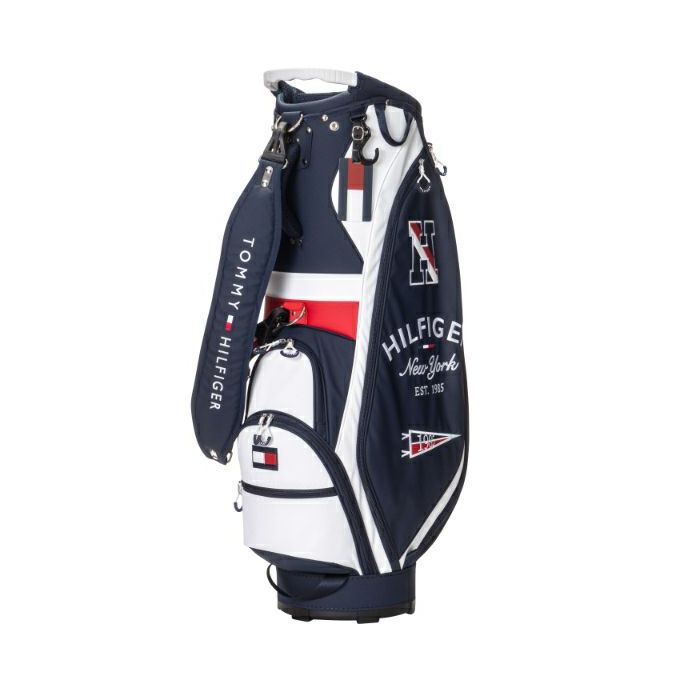 トミーヒルフィガー TOMMY HILFIGER ゴルフ メンズ レディース キャディバック カートキャディバッグアイコン THMG3SC4 【2023SS】