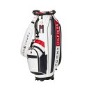【お得なクーポン発行中】 トミーヒルフィガー TOMMY HILFIGER ゴルフ メンズ レディース キャディバック スタンドキャディバッグFACE THMG...