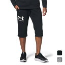 アンダーアーマー UNDER ARMOR メンズ トレーニング ウェア ハーフパンツ ひざ下丈 UAライバルテリー 3/4パンツ 1384819 【2024SS】