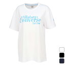 コンバース CONVERSE レディース バスケットボール ウェア トップス 半袖 ガールズプリントTシャツ CB332351 