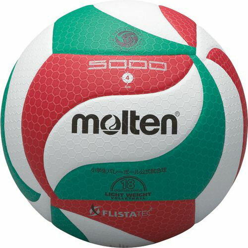 【2,000円OFFクーポン発行中】 モルテン molten 4号球 フリスタテック軽量バレーボール V4M5000L 【ztzt】