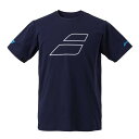 【お得なクーポン発行中】 バボラ Babolat メンズ レディース テニス ウエア トップス Tシャツ 半袖 PD TOP BUP4516C 【2024SS】