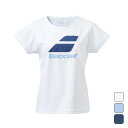 【お得なクーポン発行中】 バボラ Babolat レディース テニス ウエア トップス Tシャツ 半袖 PURE SHORT SLEEVE SHIRT BWP4...