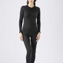 【お得なクーポン発行中】 ミズノ MIZUNO レディース シャツ 長袖 発熱素材ブレスサーモ アンダーウエア 厚手 for Active クルーネック長袖シャ...