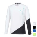 【お得なクーポン発行中】 ミズノ MIZUNO メンズ レディース テニス ウエア トップス 長袖 ライトスウェットシャツ 62MCB511 【2024FW】
