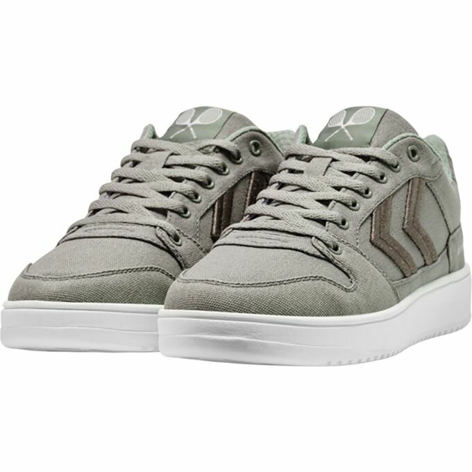 ヒュンメル hummel メンズ レディース スポーツ カジュアル シューズ スニーカー ST. POWER PLAY CANVAS VETIVER HM218817 8062 【2023SS】