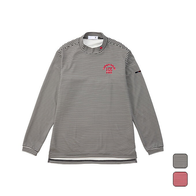 【2,000円OFFクーポン発行中】 ルコック ゴルフ Le coq sportif GOLF メンズ ゴルフ 長袖シャツ ポロシャツ 【ストレッチフォーサー】長袖ハイネックシャツ LG4FLS54M 【2024FW】