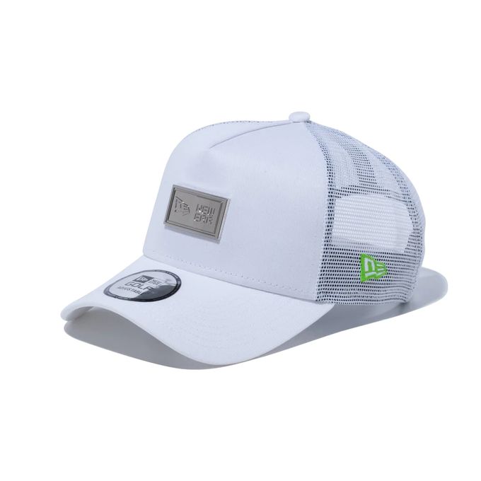 ニューエラ NEW ERA メンズ レディース ゴルフ アクセサリー 帽子 キャップ スナップバック メッシュ GF 940AFTR METAL BOX LOGO WHI 14109241 【2024SS】