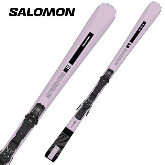 【予約販売中】【WAX加工】 SALOMON サロモン スキー板 レディース 【2025-2026】 S/MAX No6 No6 エスマックスN6 + M10 GW 【金具付き スキーセット】