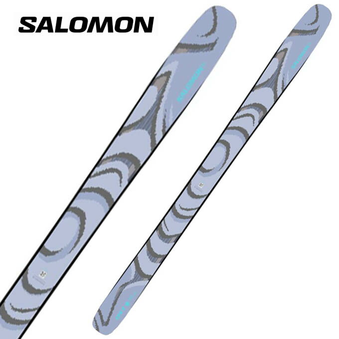 【予約販売中】【WAX加工】 SALOMON サロモン スキー板 フリーライド 【2025-2026】 QST 100 COSMIC SKY 板のみ