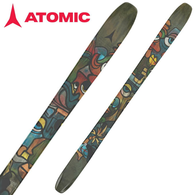 【2,000円OFFクーポン発行中】 ATOMIC アトミック スキー板 フリーライド 【2025-2026】 BENT 110 板のみ
