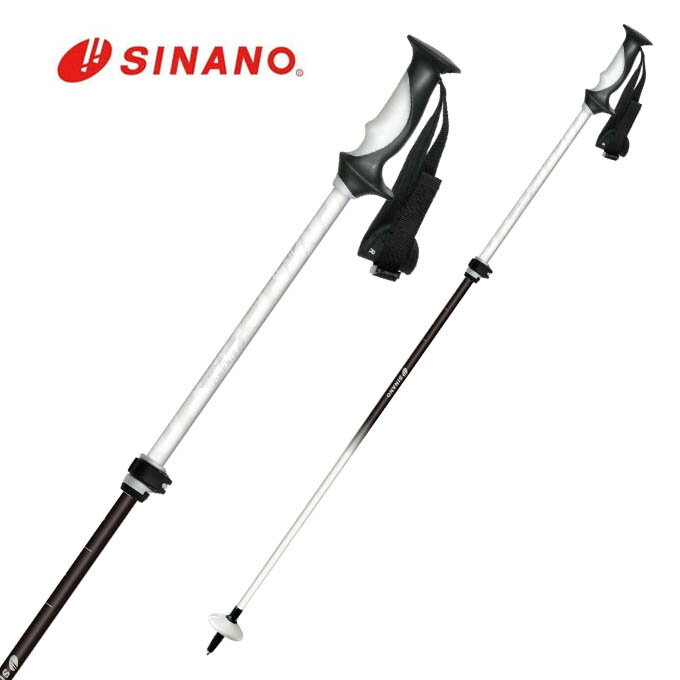 【予約販売中】 SINANO シナノ スキーポール スキーストック 伸縮式 【2025-2026】 フリーFAST-α WT フリーファストアルファ サイズ調節ストック 90-115cm