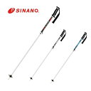 【2,000円OFFクーポン発行中】 SINANO シナノ スキーポール スキーストック 伸縮式 【2025-2026】 フリー X AL フリークロスエーエル アルミ サイズ調節ストック 100-123cm