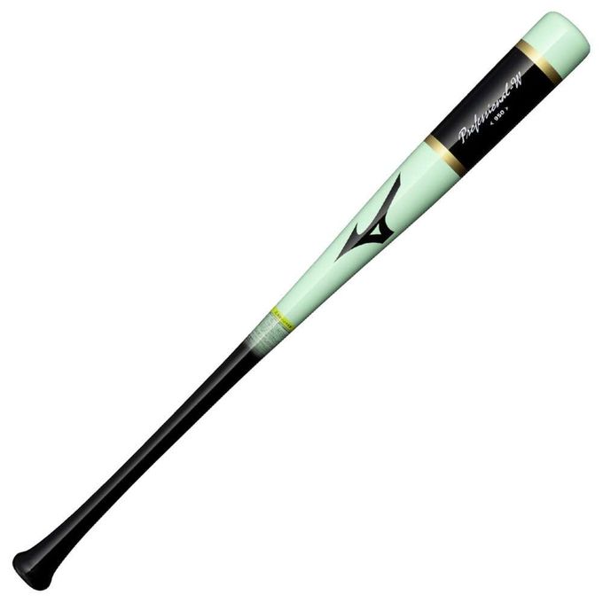 【お得なクーポン発行中】 ミズノ MIZUNO 野球 木製 トレーニングバット 打撃可トレーニング プロフェッショナルW (木製／84cm／平均950g) 1CJWT24884 MM55Fグリーン×ブラック 【2025SS】