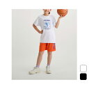 【お得なクーポン発行中】 コンバース CONVERSE キッズ ジュニア バスケットボール ウェア トップス 半袖 JRプリントTシャツ CB441353 【2...