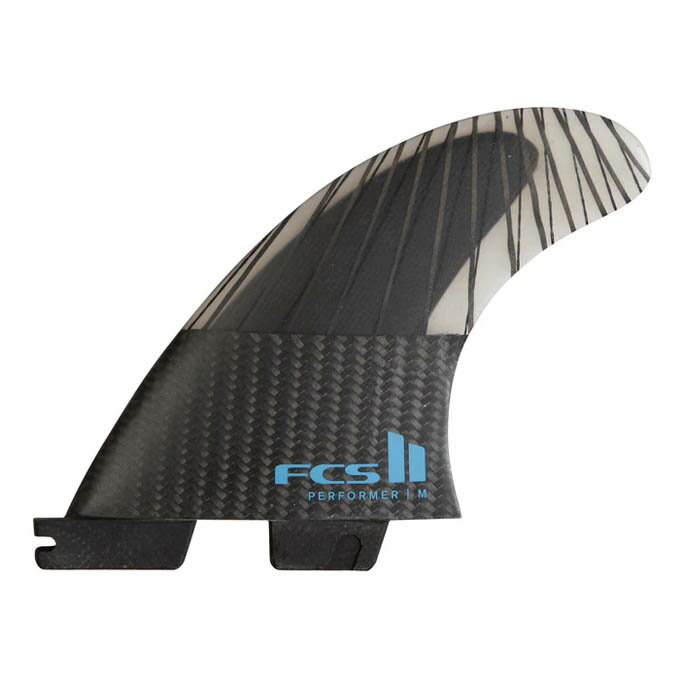 【2,000円OFFクーポン発行中】エフシーエス FCS サーフィン FCS2 フィン FCS II Performer PC Carbon Large Tranquil Blue Tri Retail Fins （品番）FPER-CC04-LG-TS-R （カラー）Tranquil Blue