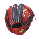 【2,000円OFFクーポン発行中】 エスエスケイ SSK メンズ レディース 野球 グローブ グラブ 外野手用 軟式ウインドリームシリーズ カラー WCCG17524 7032 ネイビー×Bオレンジ 【2024SS】