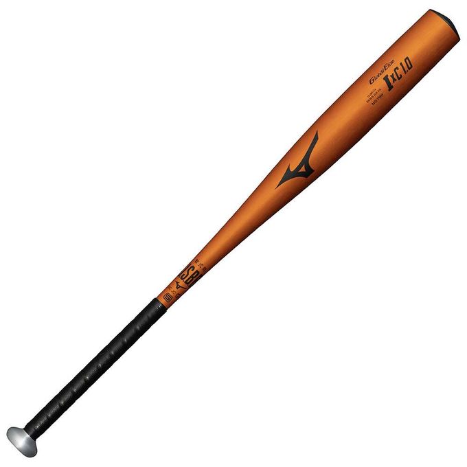 【お得なクーポン発行中】 ミズノ MIZUNO 野球 軟式 金属製 バット 軟式用【グローバルエリート】IxC1.0 ミドル(金属製/84cm/平均720g) 1CJMR17484 50ゴールド 【2024FW】