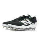 【お得なクーポン発行中】 ニューバランス NB 野球 金具スパイク 3000v7 メタル L3000BK7 BLACK 【2024FW】