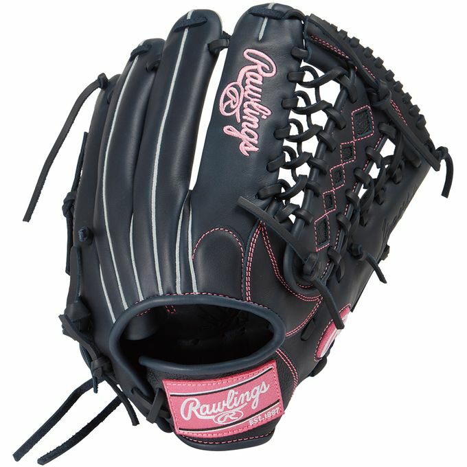 ローリングス rawlings 女性専用 ソフトボール用グラブ HYPER TECH R2G PAISLEY レディースフィット オールラウンド用 サイズ11.75 GS3HTS65 N ネイビー 【2023SS】のサムネイル