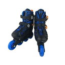 【国内正規品】東方興産TOHOジュニアサイズアジャスタブル インラインスケート ブラックJunior Size Adjustable Inline Skates...